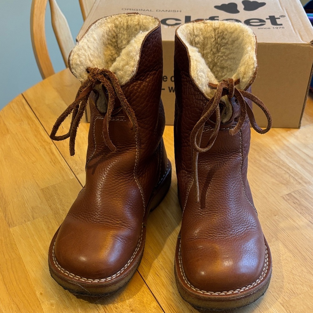 Duckfeet Arhus wool lined boot, size 36